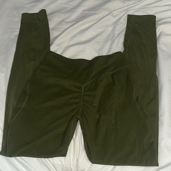 Alphalete Olive Green Women's Leggings - Picture 1 of 3